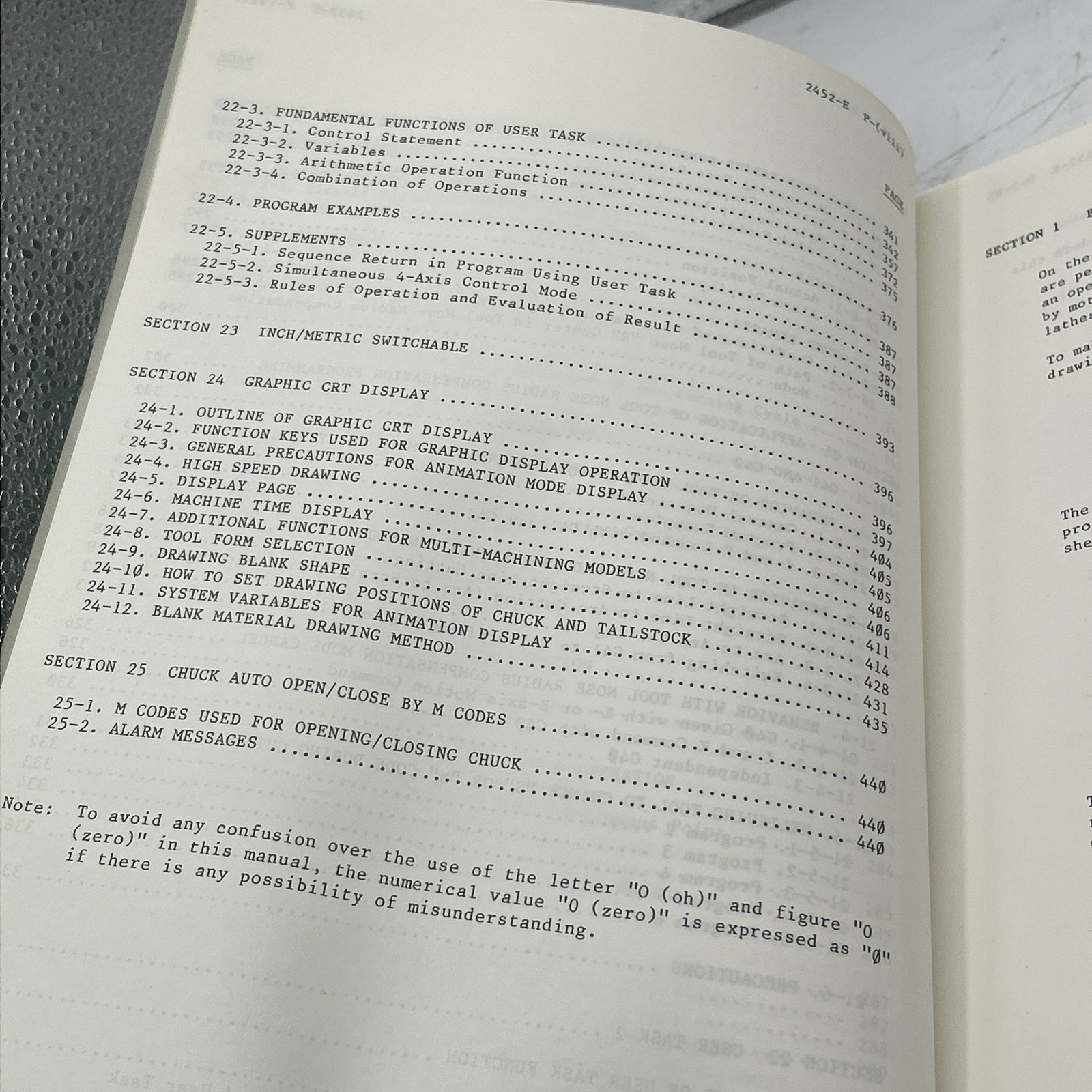 Okuma OSP500L-G OSP5000L-G CNC Systems Programming Manual 7th Edition See Pics