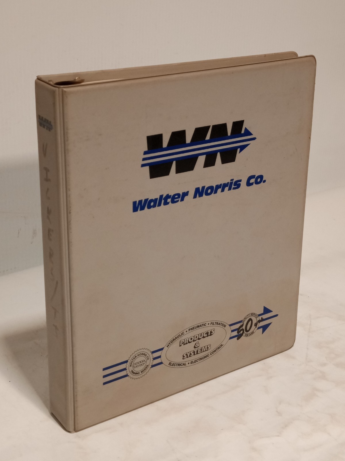 Walter Norris Co. Vickers cylinder catalog binder training school manual