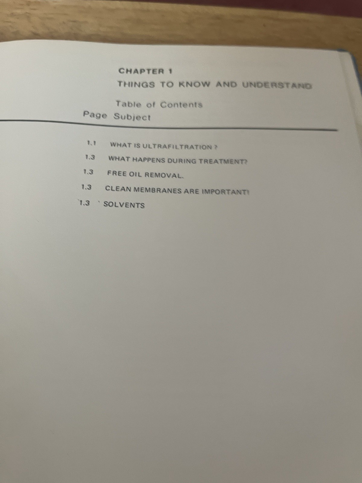 Operator’s Manual for Cincinnati Milacron Cimcool Ultrafiltration Systems