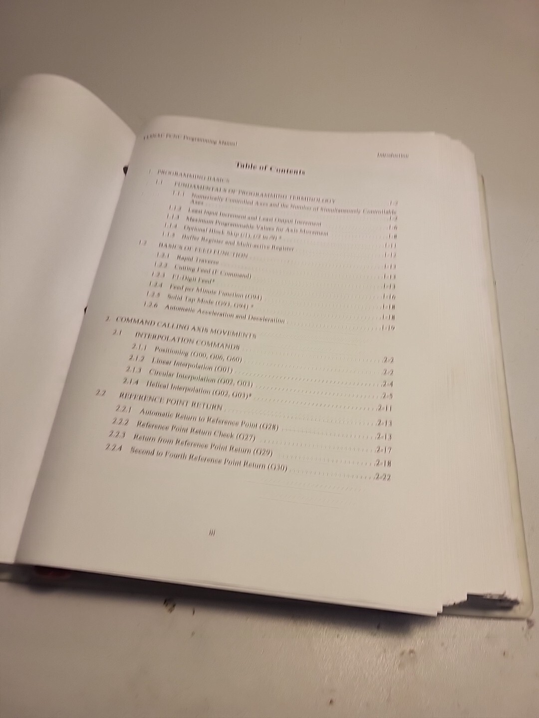 Yasnac PC NC Programming Manual