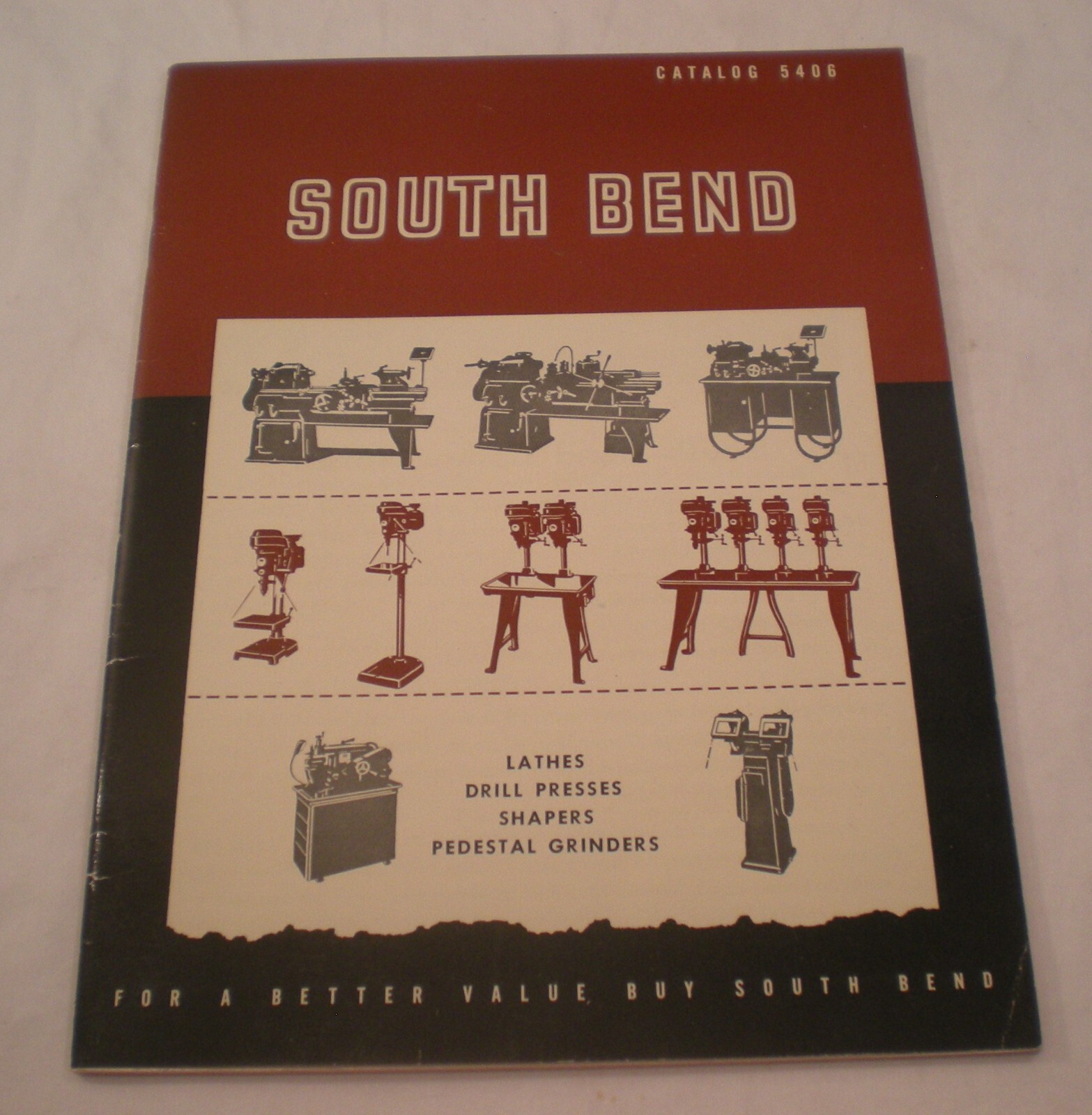 South Bend Lathe Works Catalog 5406, Attachments Accessories 56 pgs