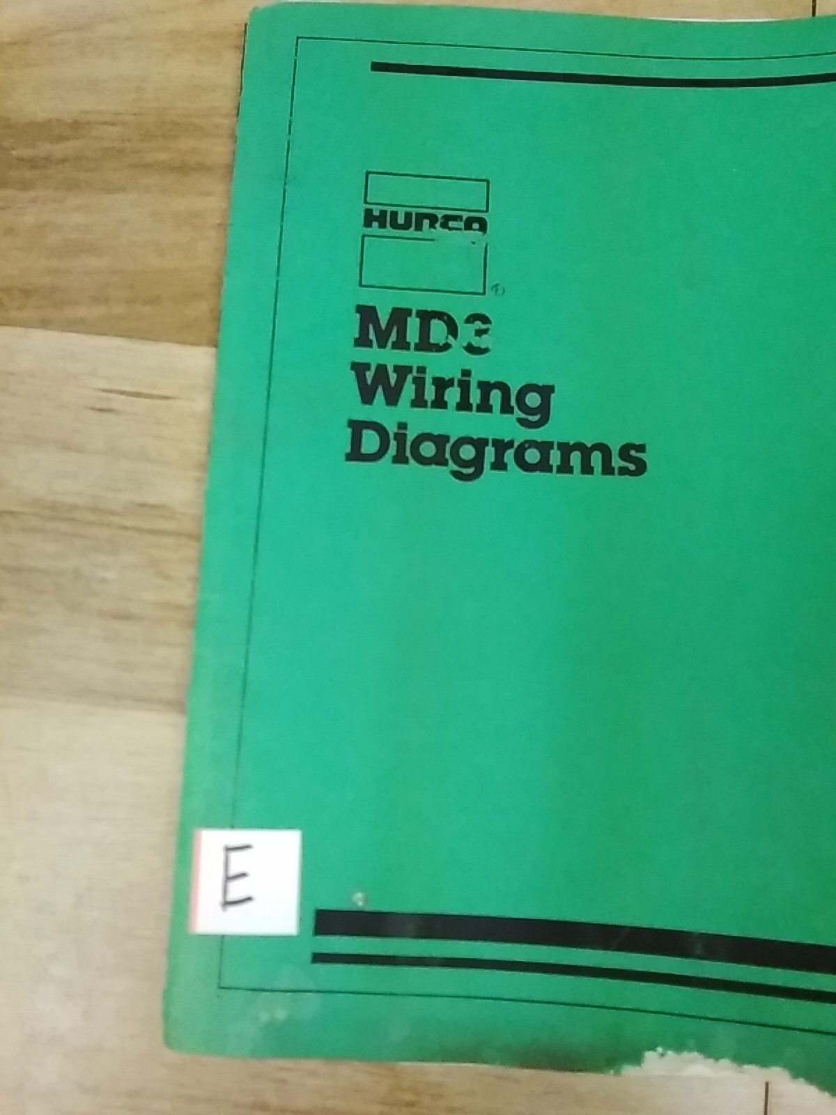 Hurco MD3 Wiring Diagrams