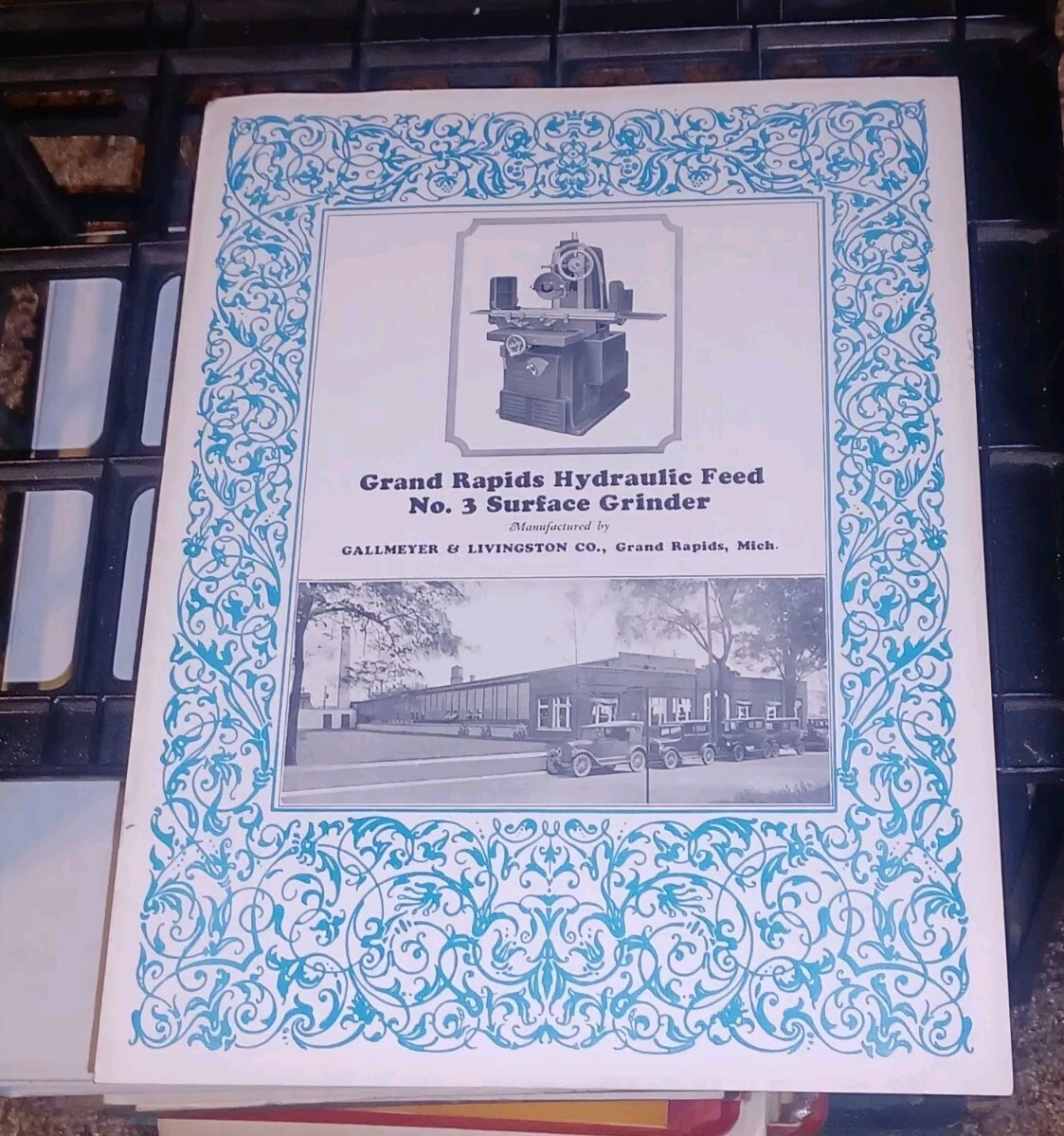 GALLMEYER & LIVINGSTON GRAND RAPIDS Tool NO 3 SURFACE GRINDERS Catalog Book