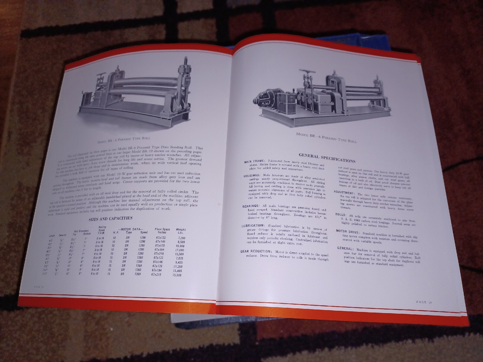 Webb Corporation PLATE BENDING ROLLS industrial Machinist Tools Book Catalog #55