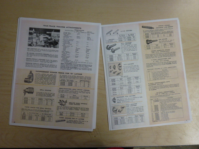 1967 SOUTH BEND MACHINE TOOLS SALES CATALOG