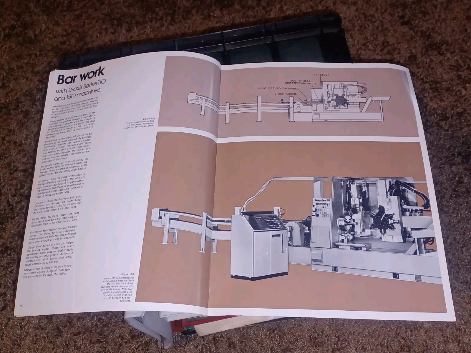 Monarch Machine Tool Co Catalog Bulletin VMC-75 MACHINING CENTER Automation VTG