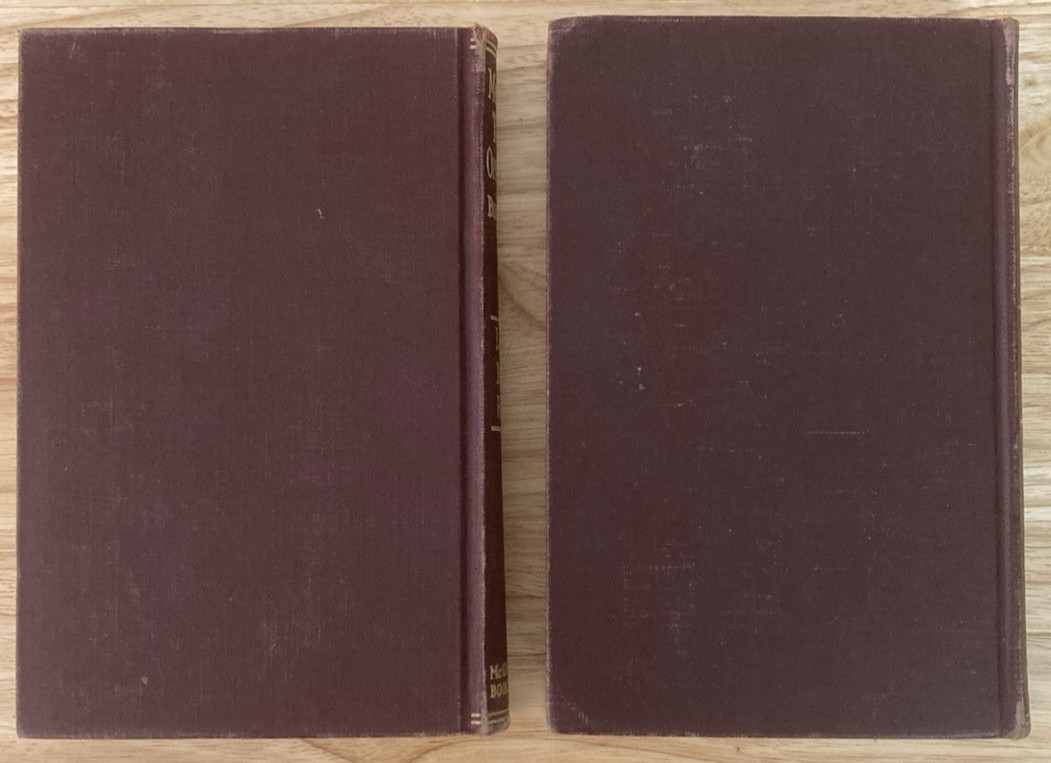 Machine Tool Operation Part 1 and Part 2 by Henry D. Burghardt Two Books