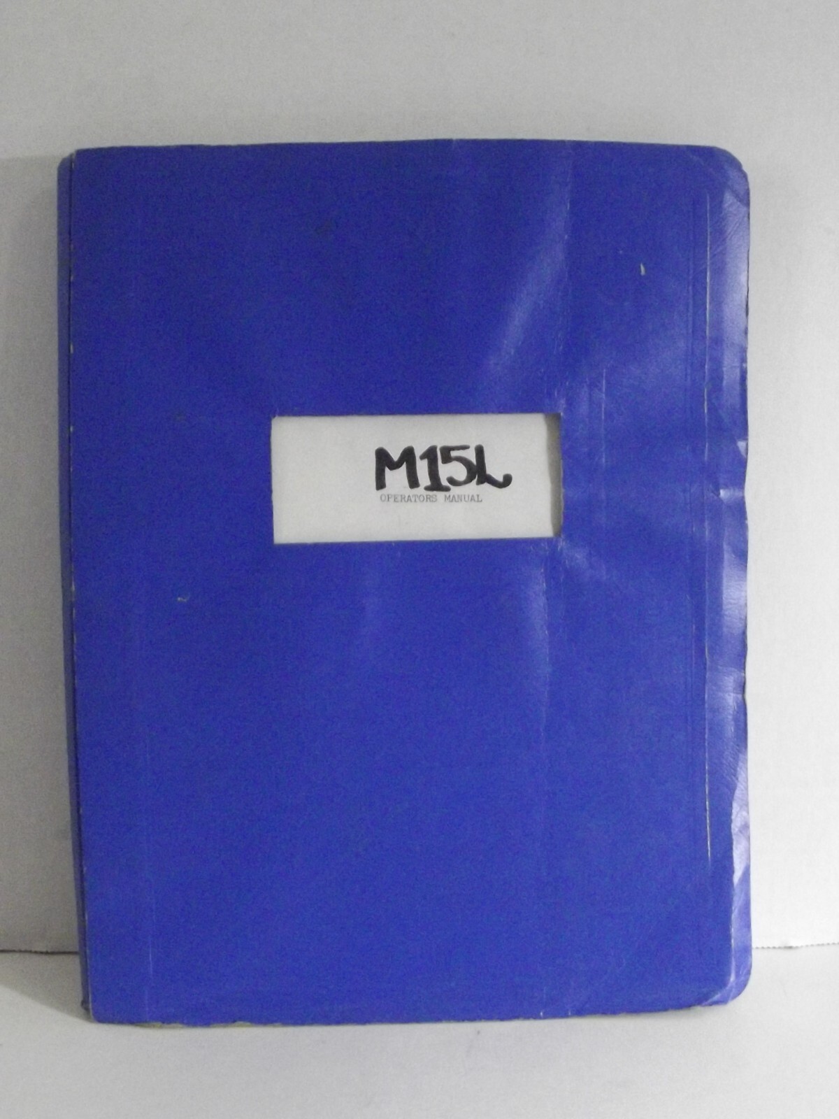 ACROLOC M15L Operators Manual milling machine – SEE VIDEO