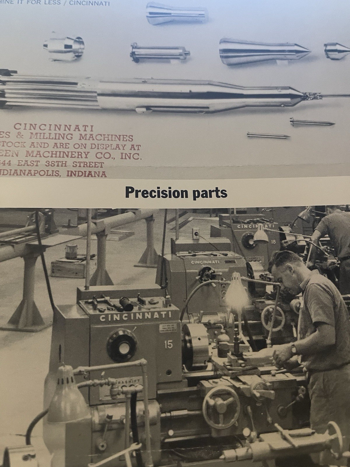 Cincinnati Lathe and Tool Company Radial Drill Brochure