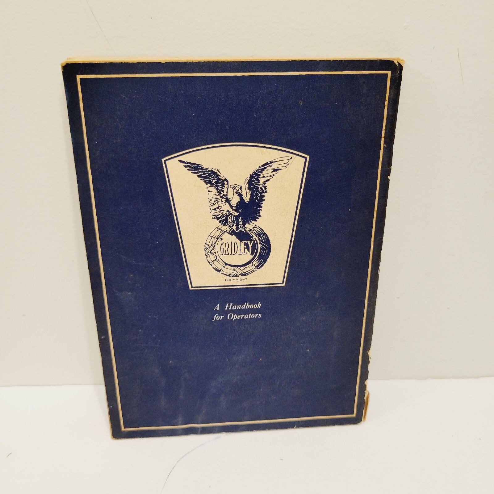 Vtg 1924 Handbook Operators Gridley Automatic Screw Machines National Acme Co