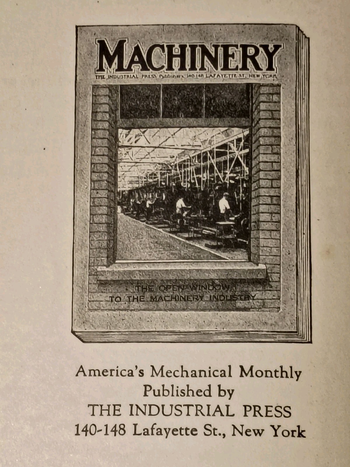 First Edition First Printing Machinery’s Shop Receipts Industrial Press New York