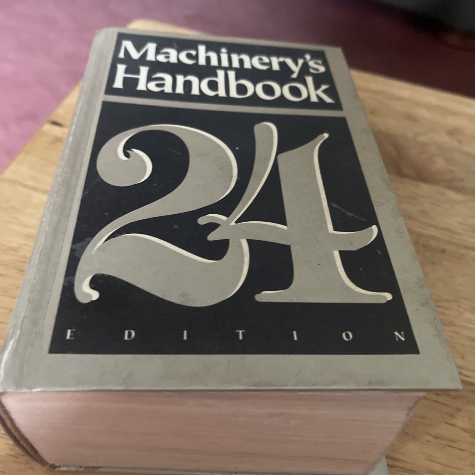 Machinery’s Handbook ,24th edition hardback W/ Harback Guide Companion – 2 Books