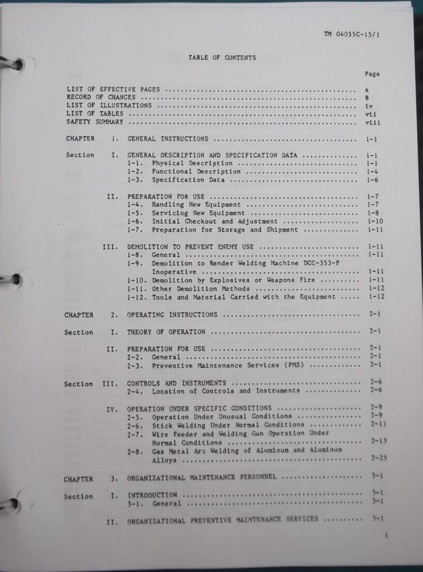 HOBART 123 WELDER PARTS MAINTENANCE OPERATION SERVICE REPAIR WORKSHOP MANUAL
