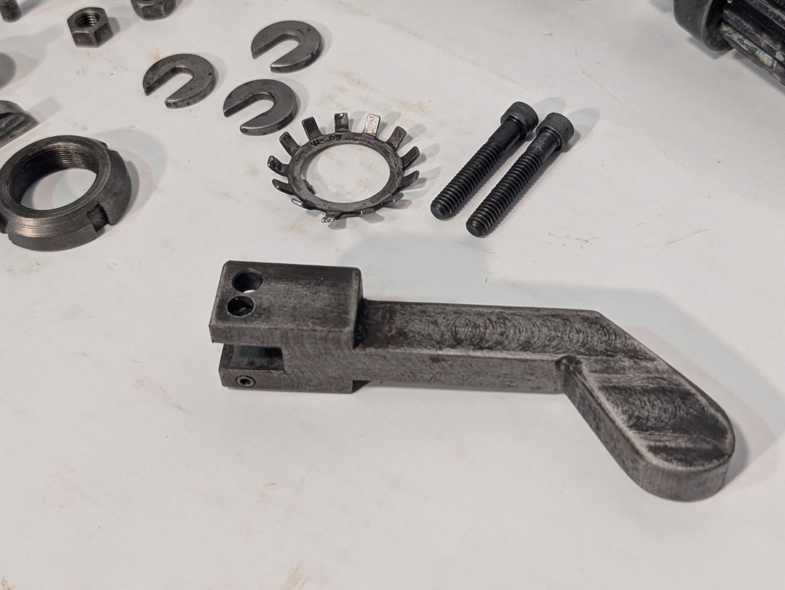 Lot of 19Barber-Colman Hob Shifter Parts including 3 Splined Transmission Shafts