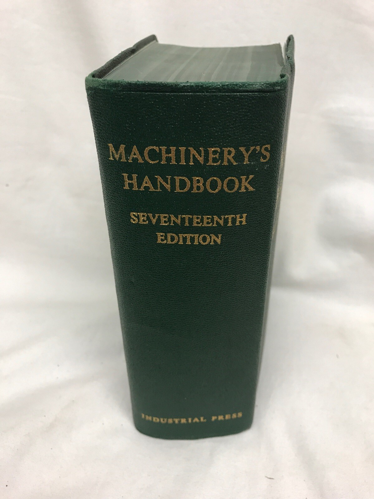 Machinery’s Handbook Seventeenth Edition 1966 Industrial Press Thumb Index