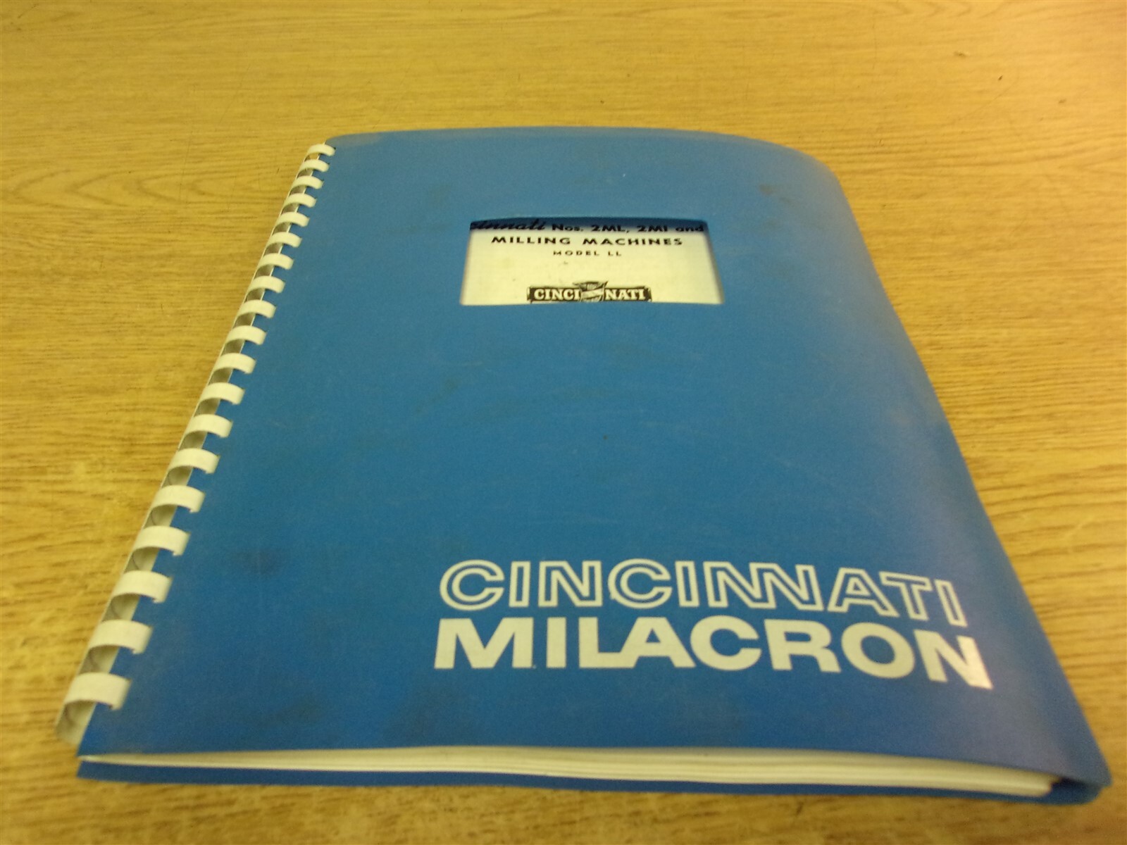 Cincinnati Milacron Service Manal parts List 2ML 2M1 3M1 Model LL FREE SHIPPING*
