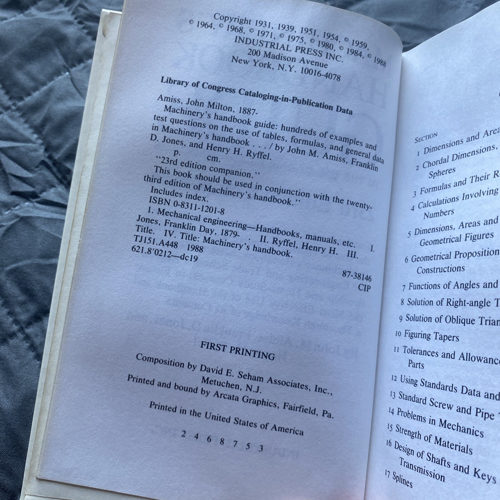 Machinery’s Handbook Guide