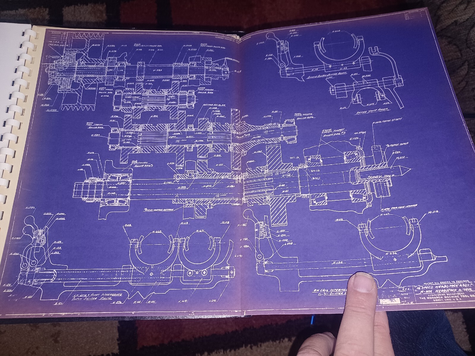 OPERATORS MANUAL FOR MONARCH LATHE NO N-37486 HANDBOOK INSTRUCTIONS PARTS BOOK