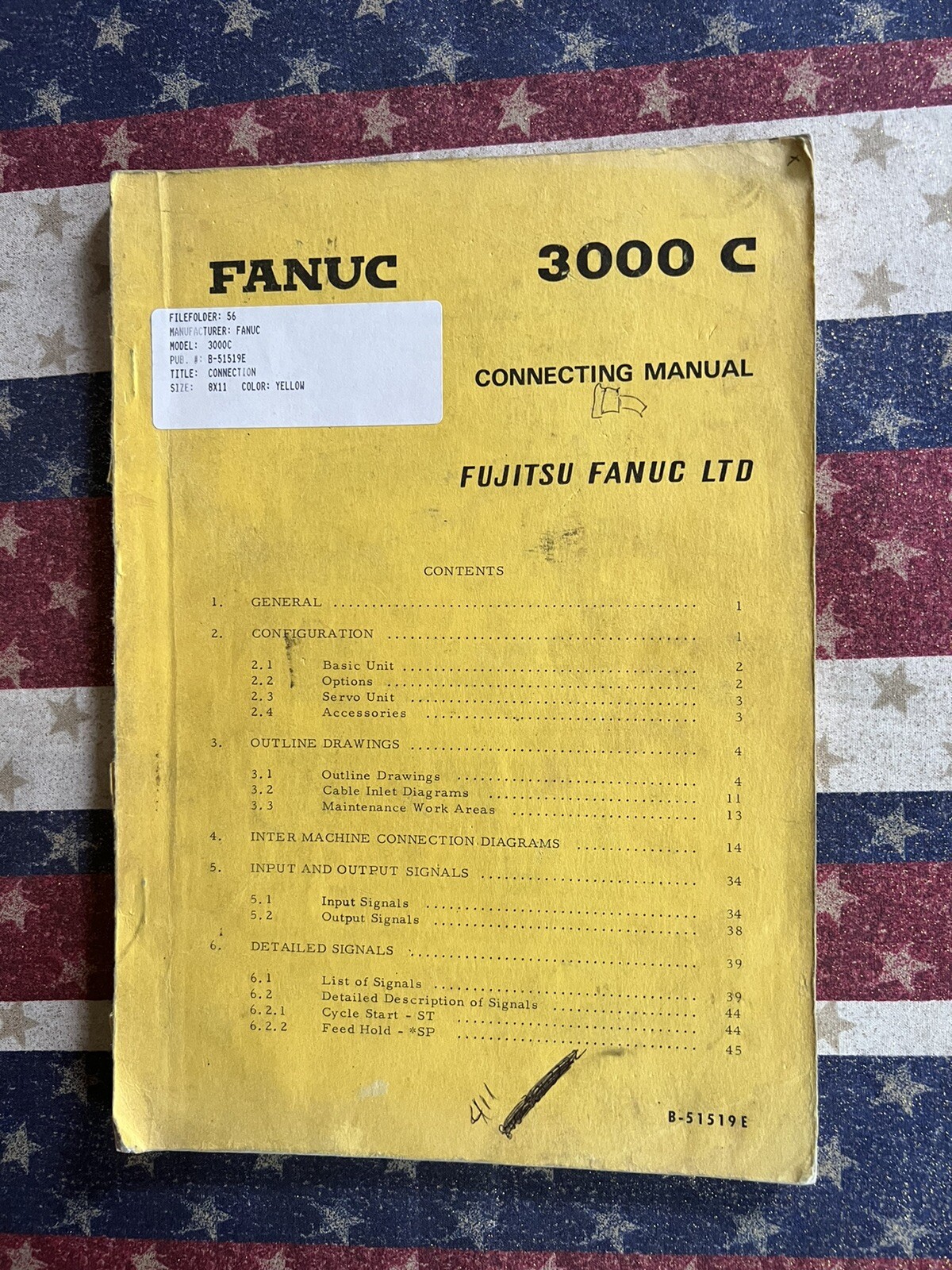 Fanuc 3000C Connecting Manual B-51519E B-51519E