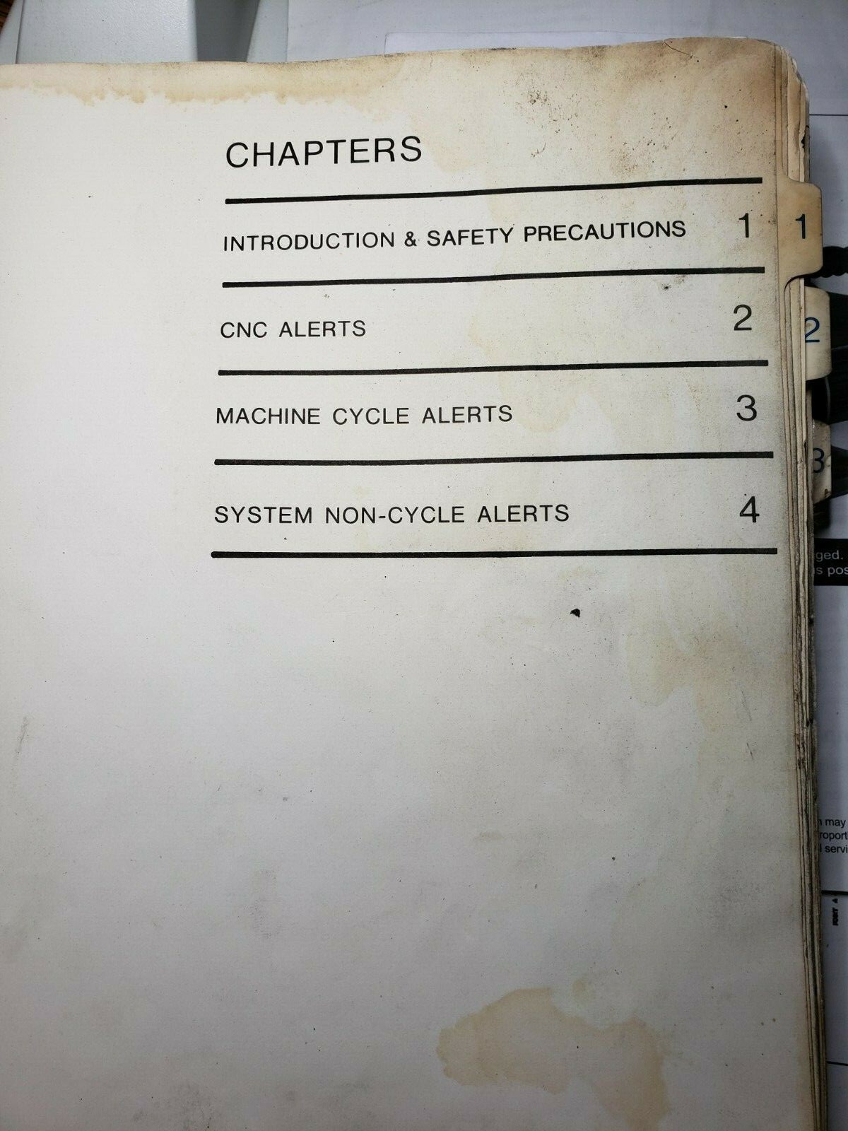 Cincinatti Milacron Diagnostic Manual