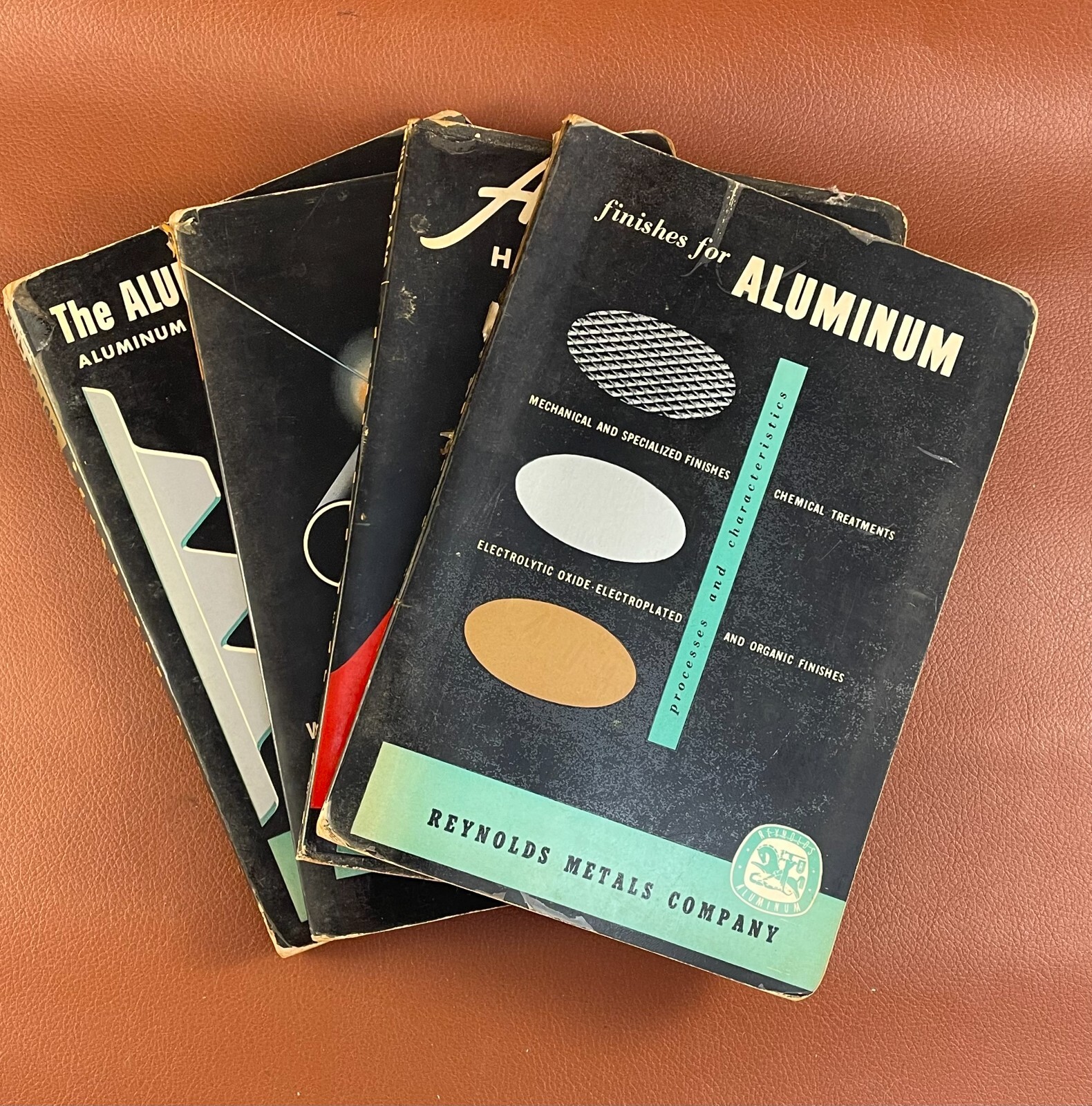 Vintage Reynolds Metals Company Welding Books Lot of 4
