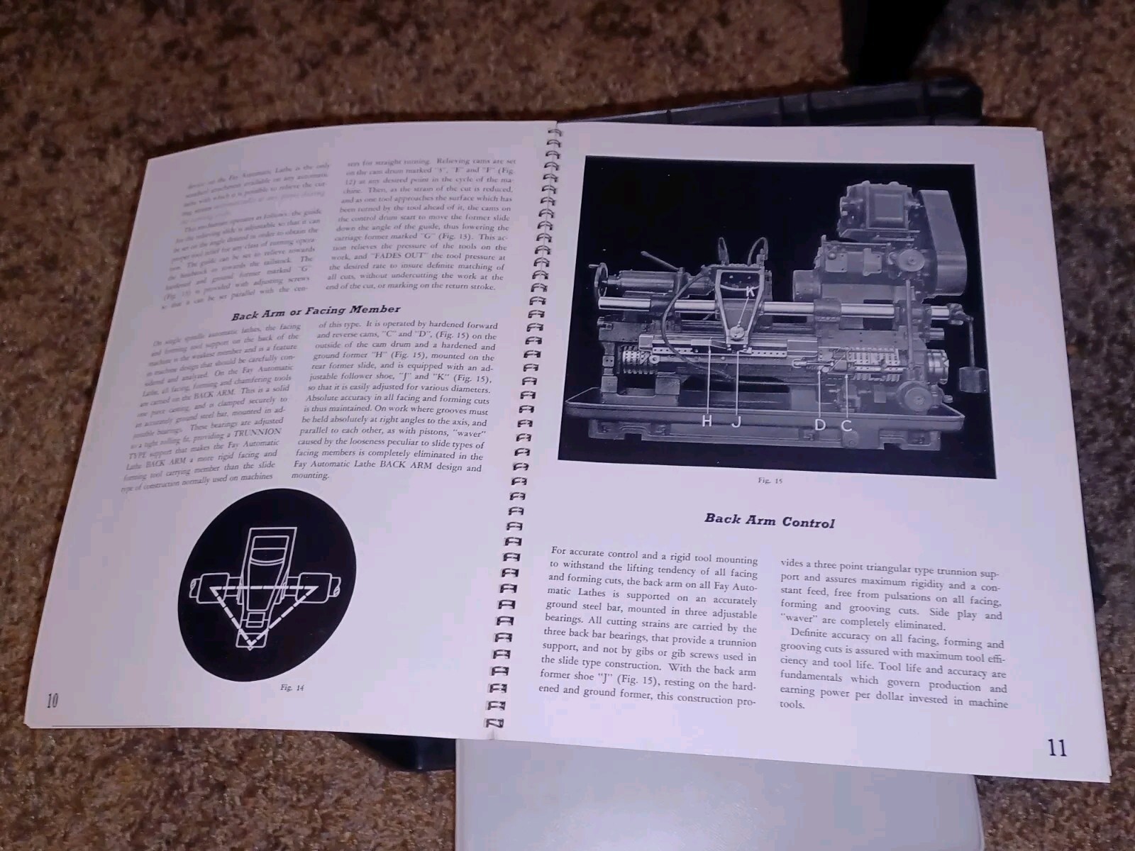 1930s Jones & Lamson Machine Co. 20″ Fay Lathe Catalog Book MACHINIST TOOL J&L