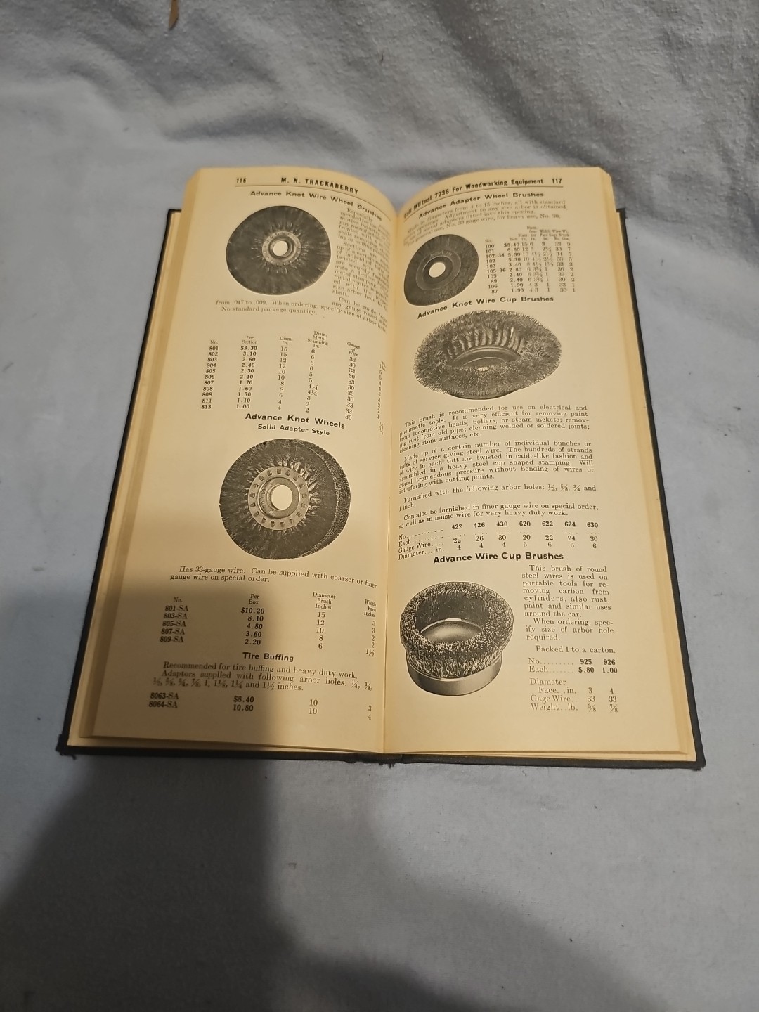 RARE TOOL CATALOG #40 1940 M.N THACKABERRY Inc. California