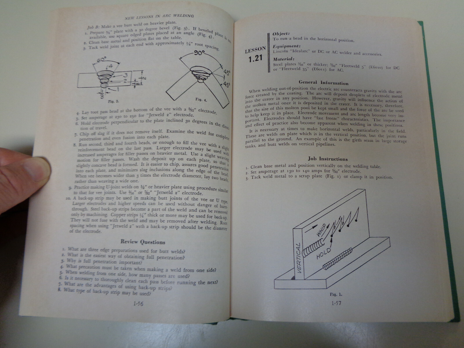 New Lessons in Arc Welding 1976 Lincoln Electric Company Training Book