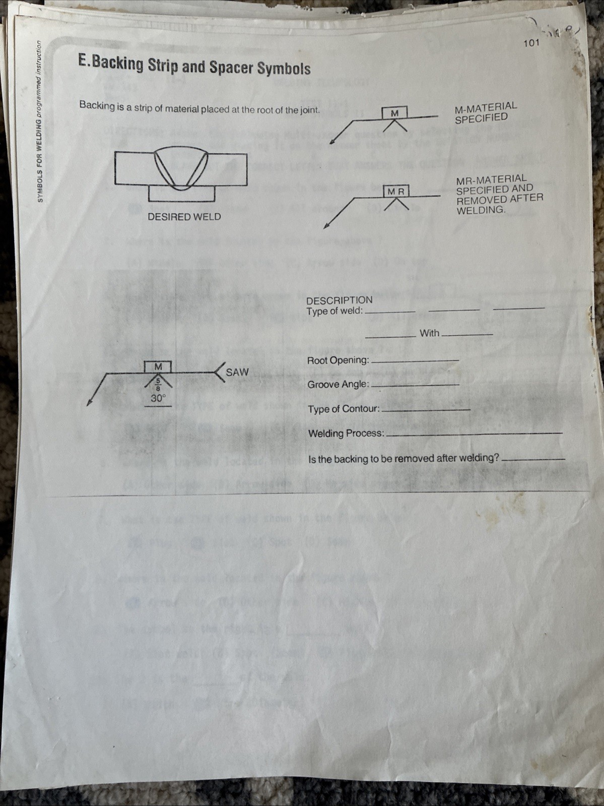 Vintage Welding & Mechanical Drawing Coursework 1979–80 | Trade School Archive