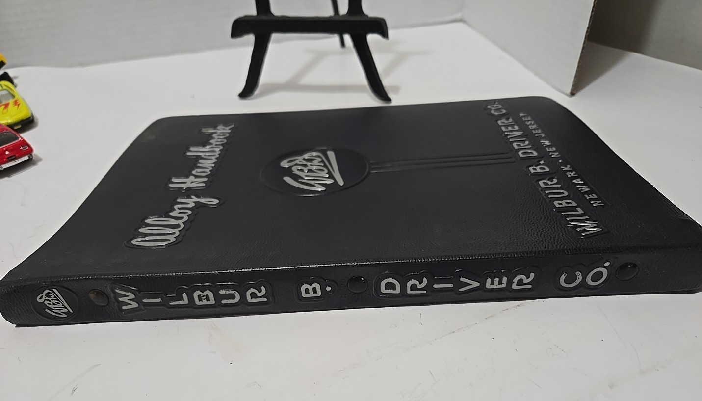 Alloy Handbook Vintage 1960s Wilbur B. Driver Newark NJ Employee Mfg Electrical