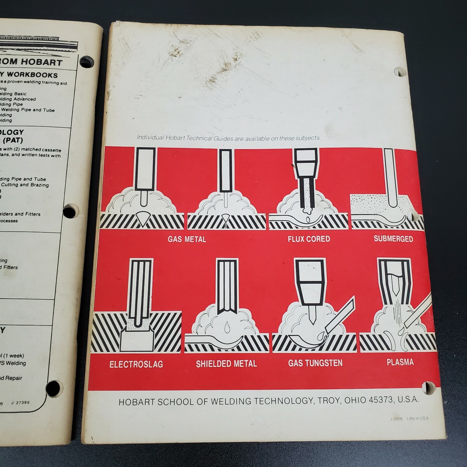 Hobart Institute of Welding~ Shielded Metal Arc Welding & Welding Guide Training