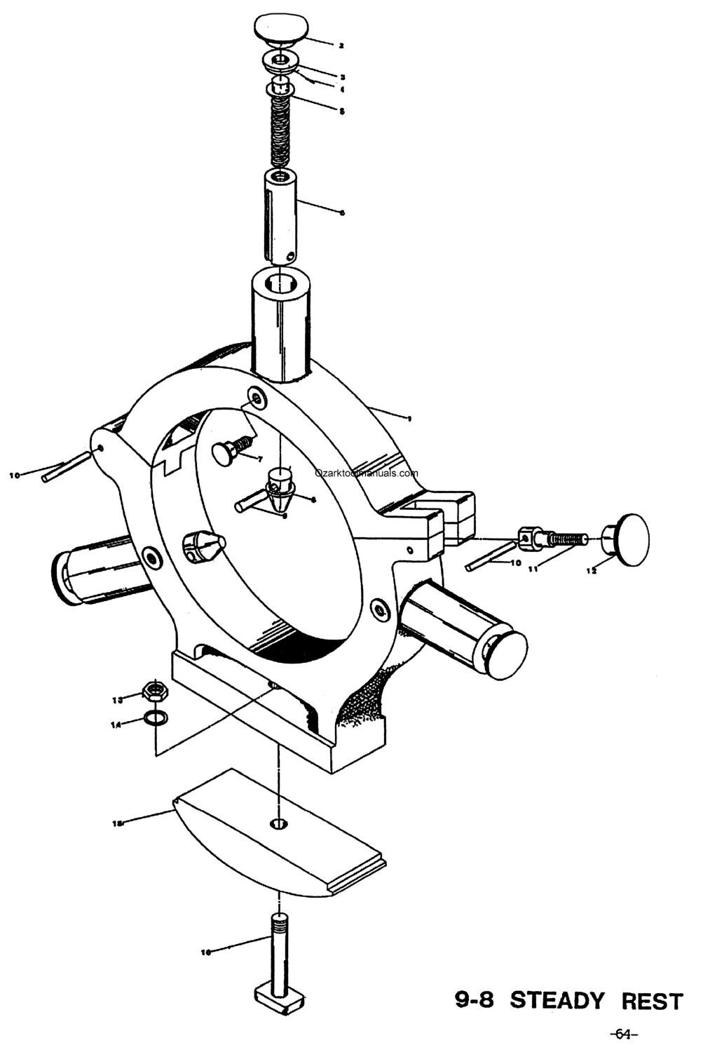 MILLPORT 15″, 17″ SJ Series Metal Lathes Owner, Instructions, Parts Manual 1523