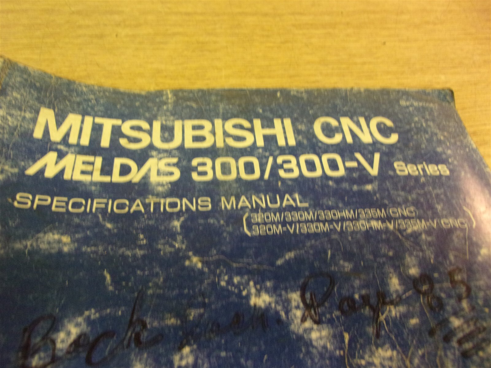 Mitsubishi CNC Meldas 300/300-V Specifications Manual BNP B3608A-E “44”