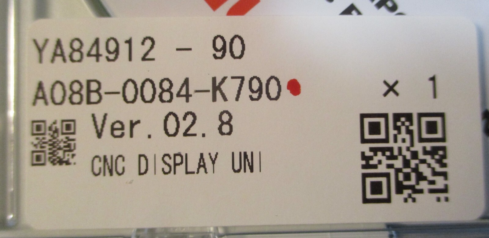 Fanuc A08B-0084-K790 Drivers Disk, Edition 02.8 YA84912 – 90