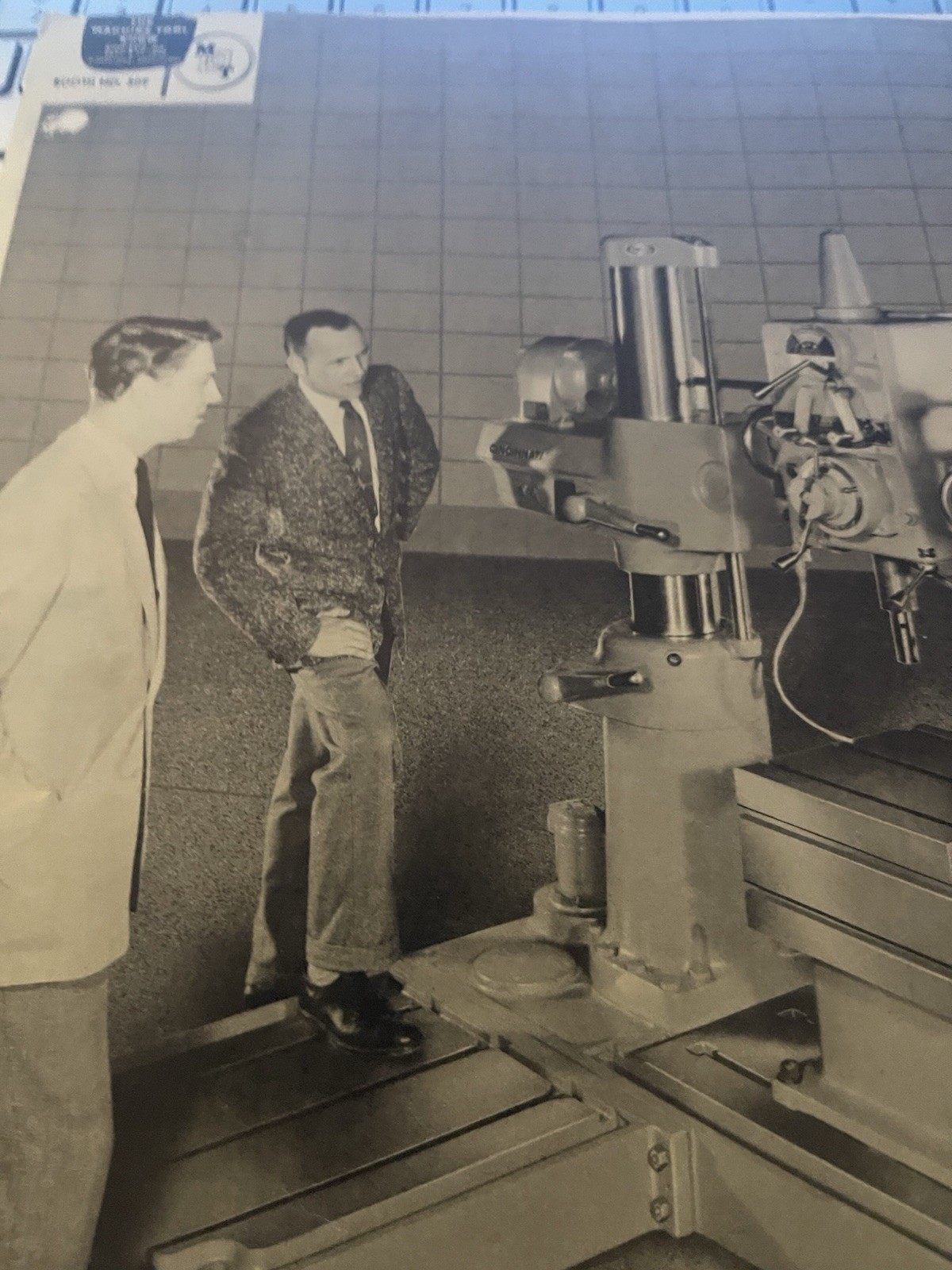 Cincinnati Lathe and Tool Company Radial Drill Brochure