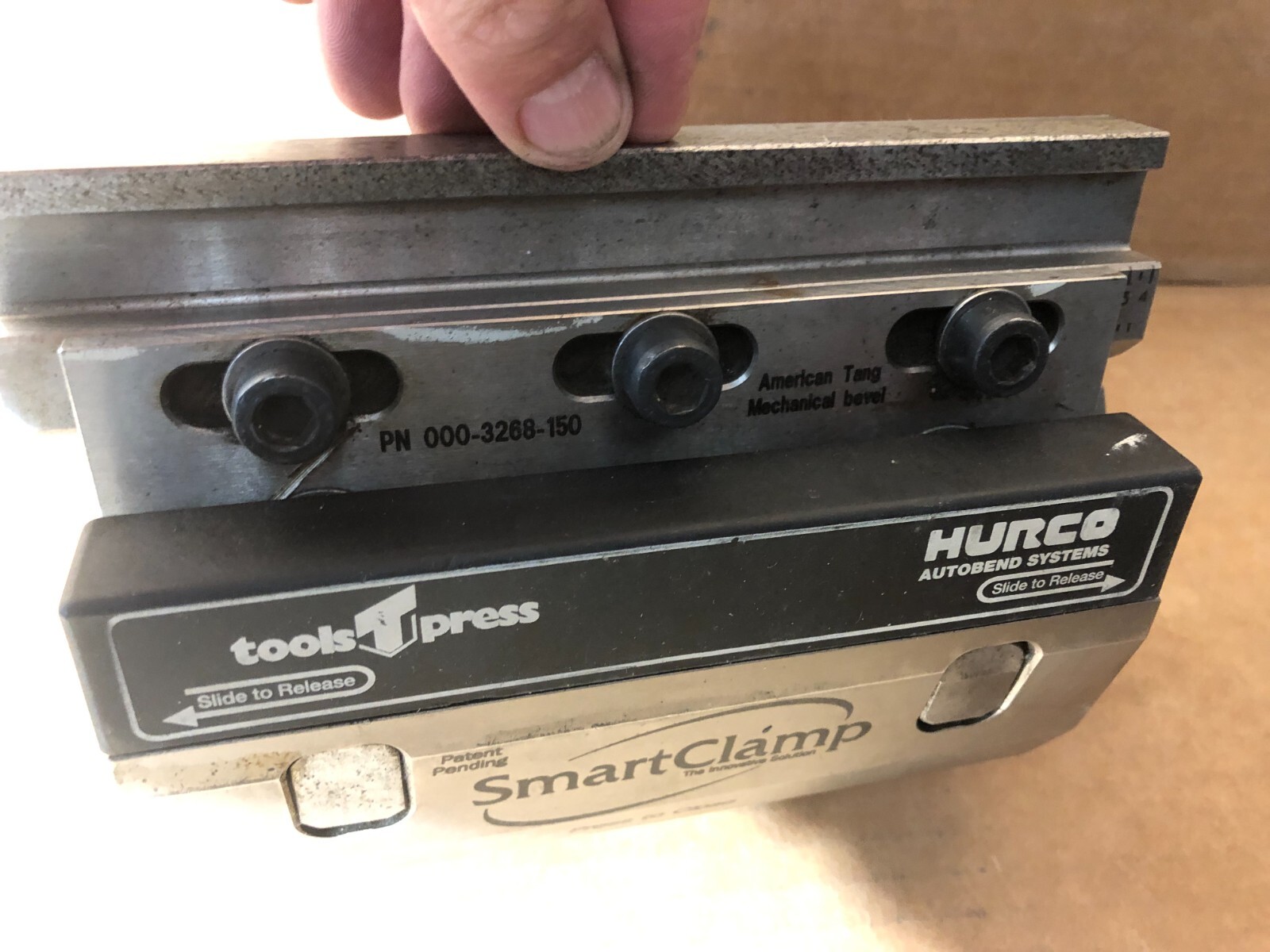 Hurco Autobend System Tools T Press Smart Clamp 000-3268-150