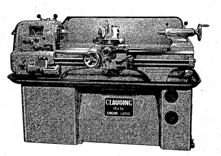 Clausing Colchester 13″ Lathe Serial 48868 operating and Parts Manual 67 pages