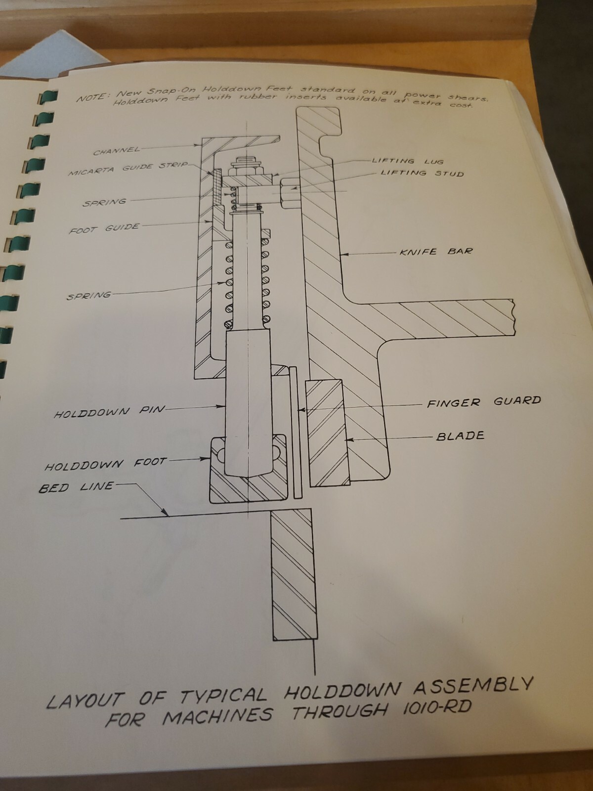 Book Wysong power Shear Parts List parts numbers *IN*STOCK* USA* READY TO SHIP