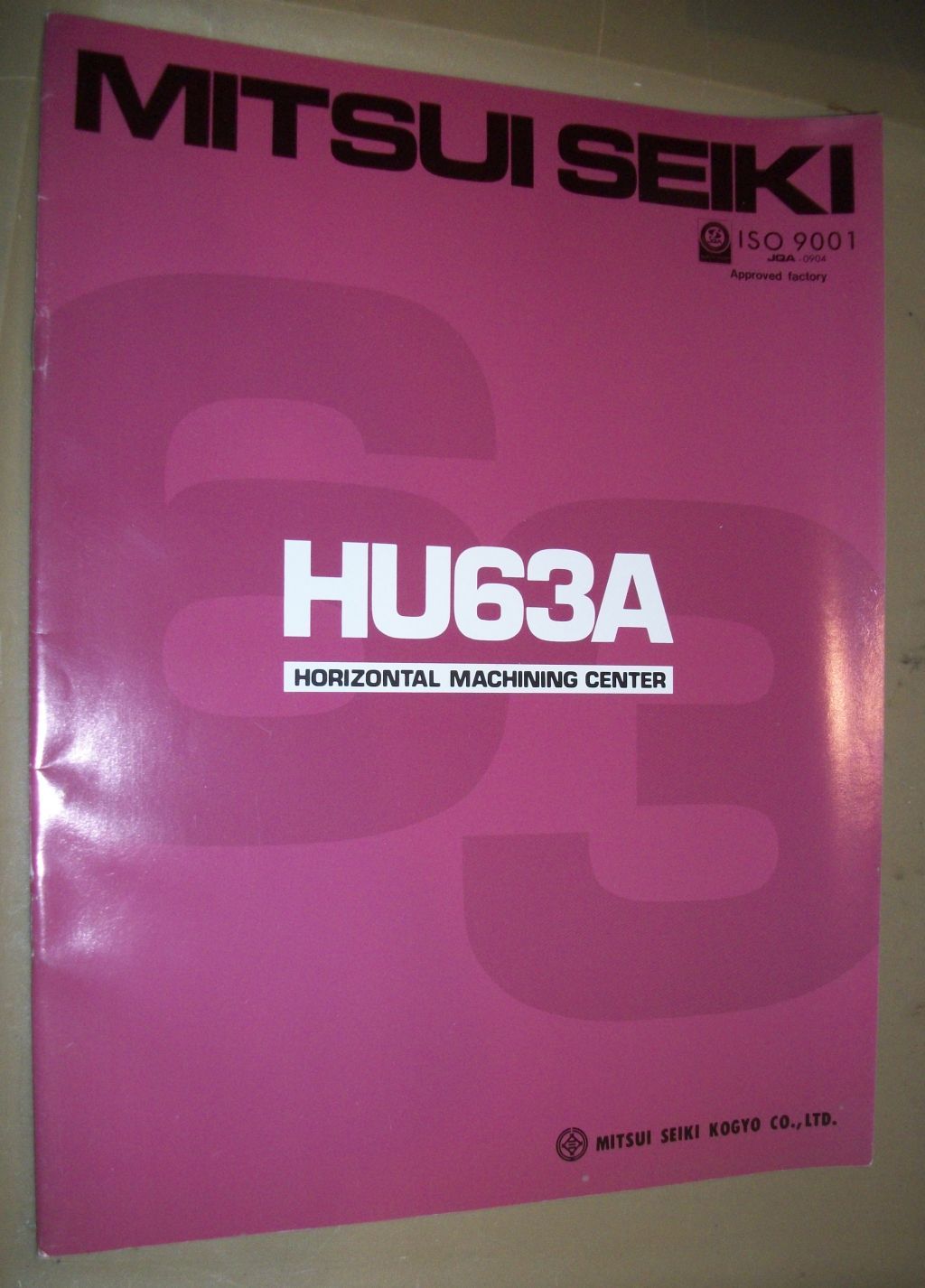 MITSUI SEIKI HMC HU63A SPECIFICATION