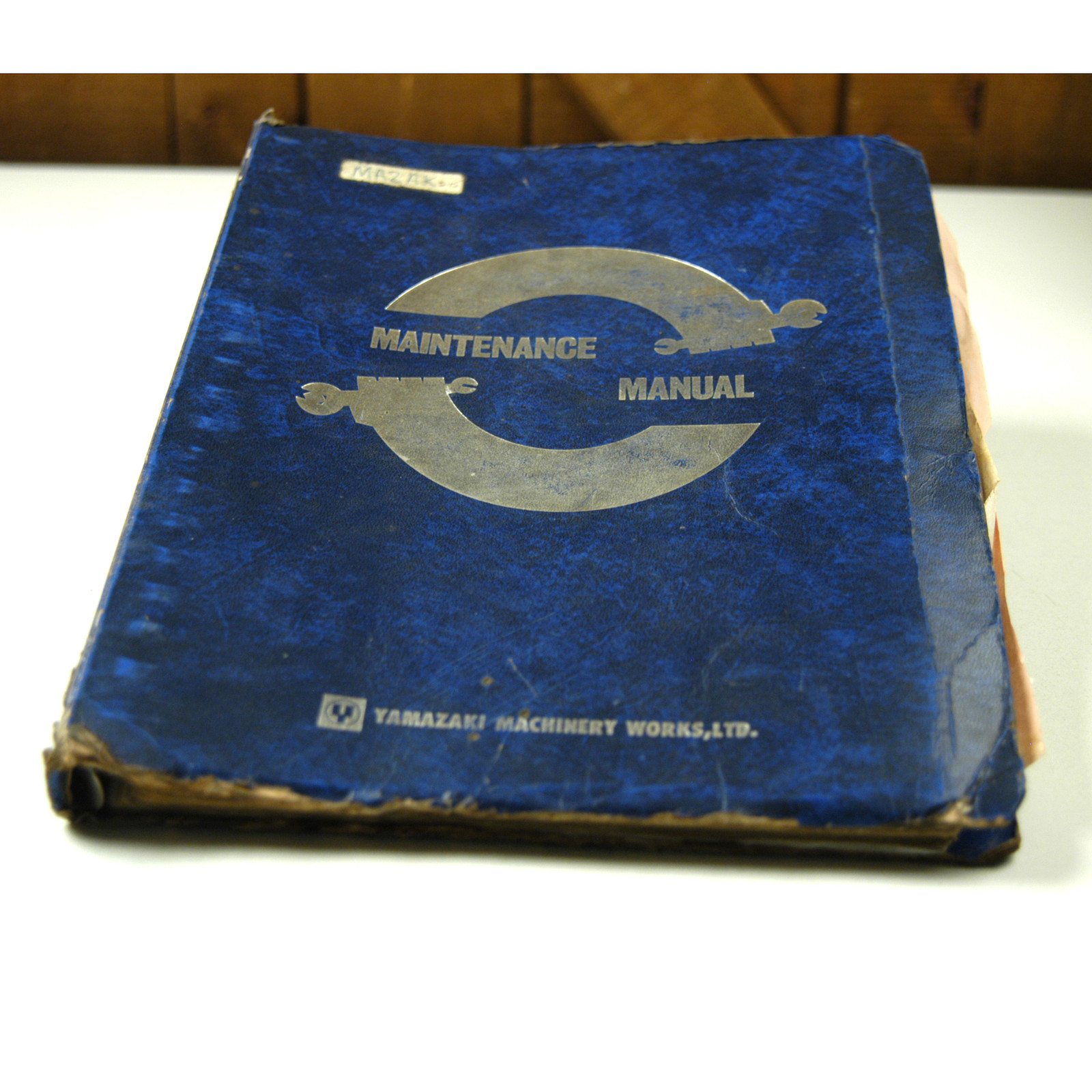 MAINTENANCE MANUAL FOR MAZAK MICRO TURN SERIAL#:12556 (W-4-BOX 3-22-RCT)