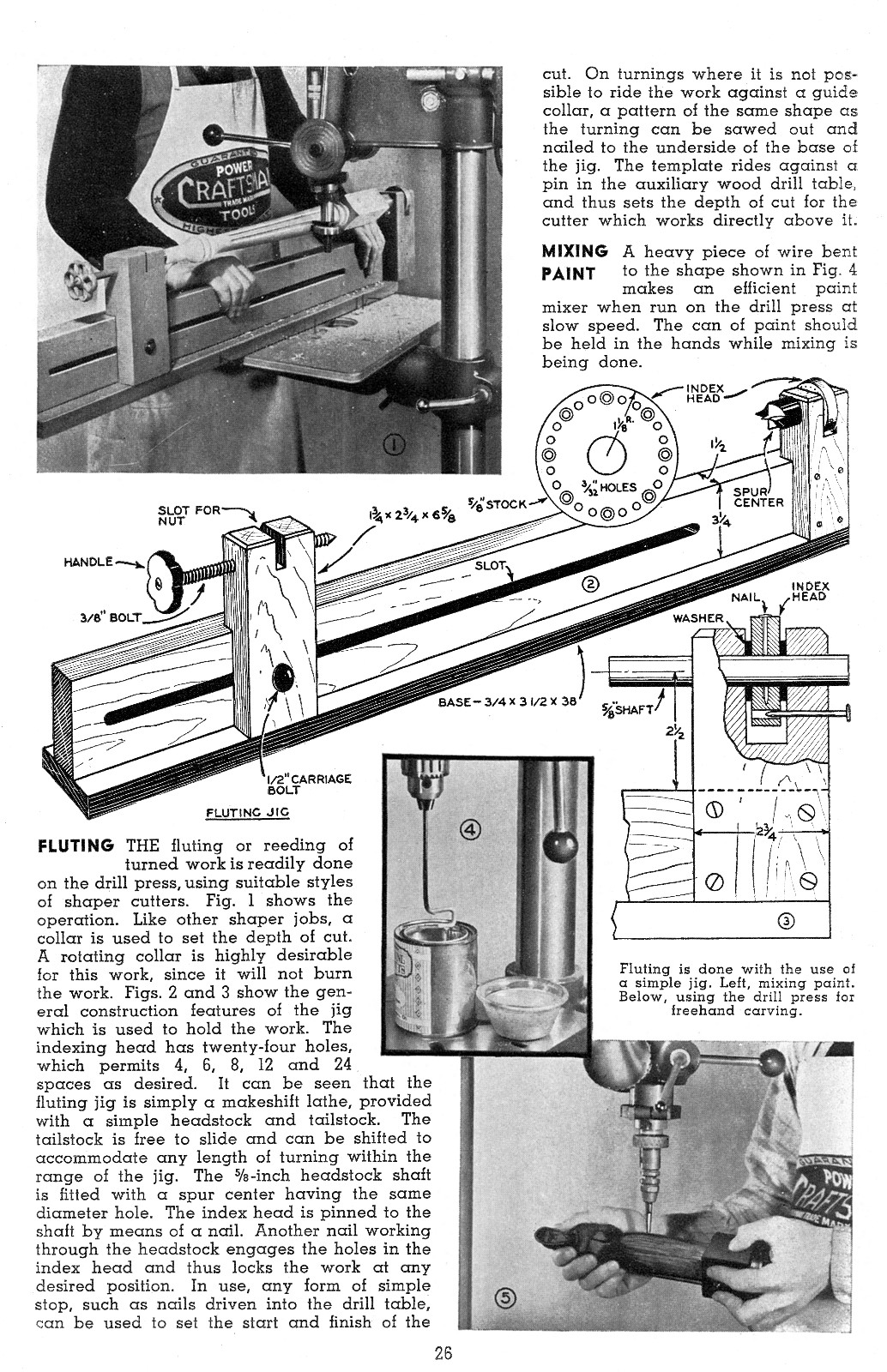 CRAFTSMAN How to Operate a Drill Press Handbook Operator’s Manual 0792