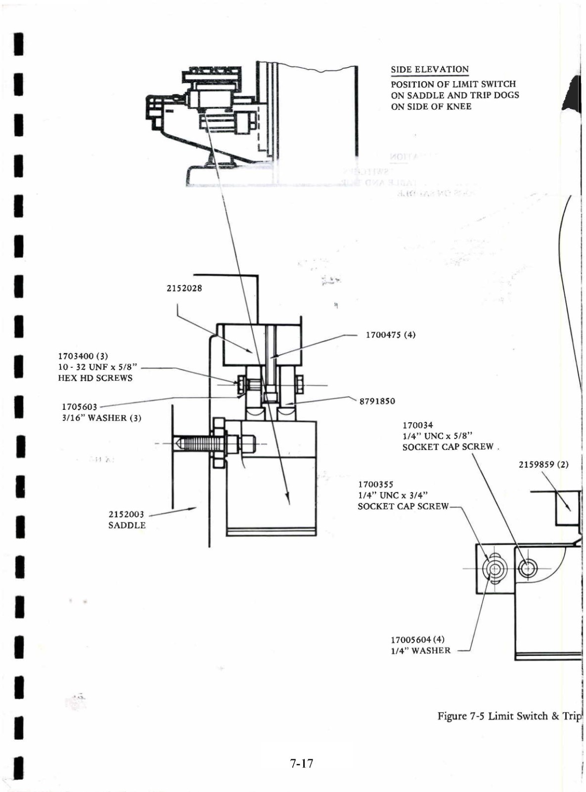 2 MILLING MACHINE OPERATOR INST. MANUAL FITS BRIDGEPORT SERIES II INTERACT 2 SII