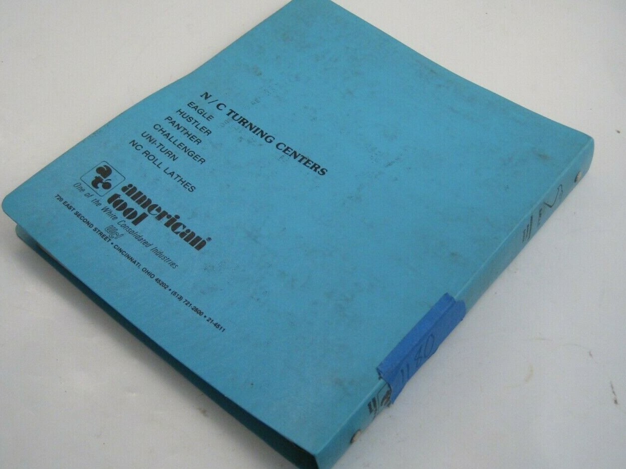 Eagle 2000 Turning Center Programming Manual (Model 2010) – Prepaid Shipping