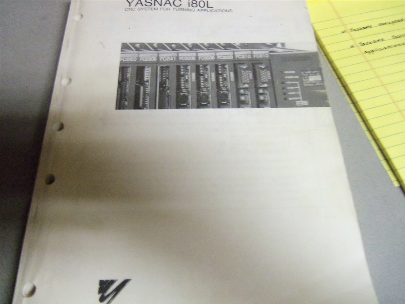 Yaskawa Yasnac i80L Cnc System for Turning Applications Manual #216