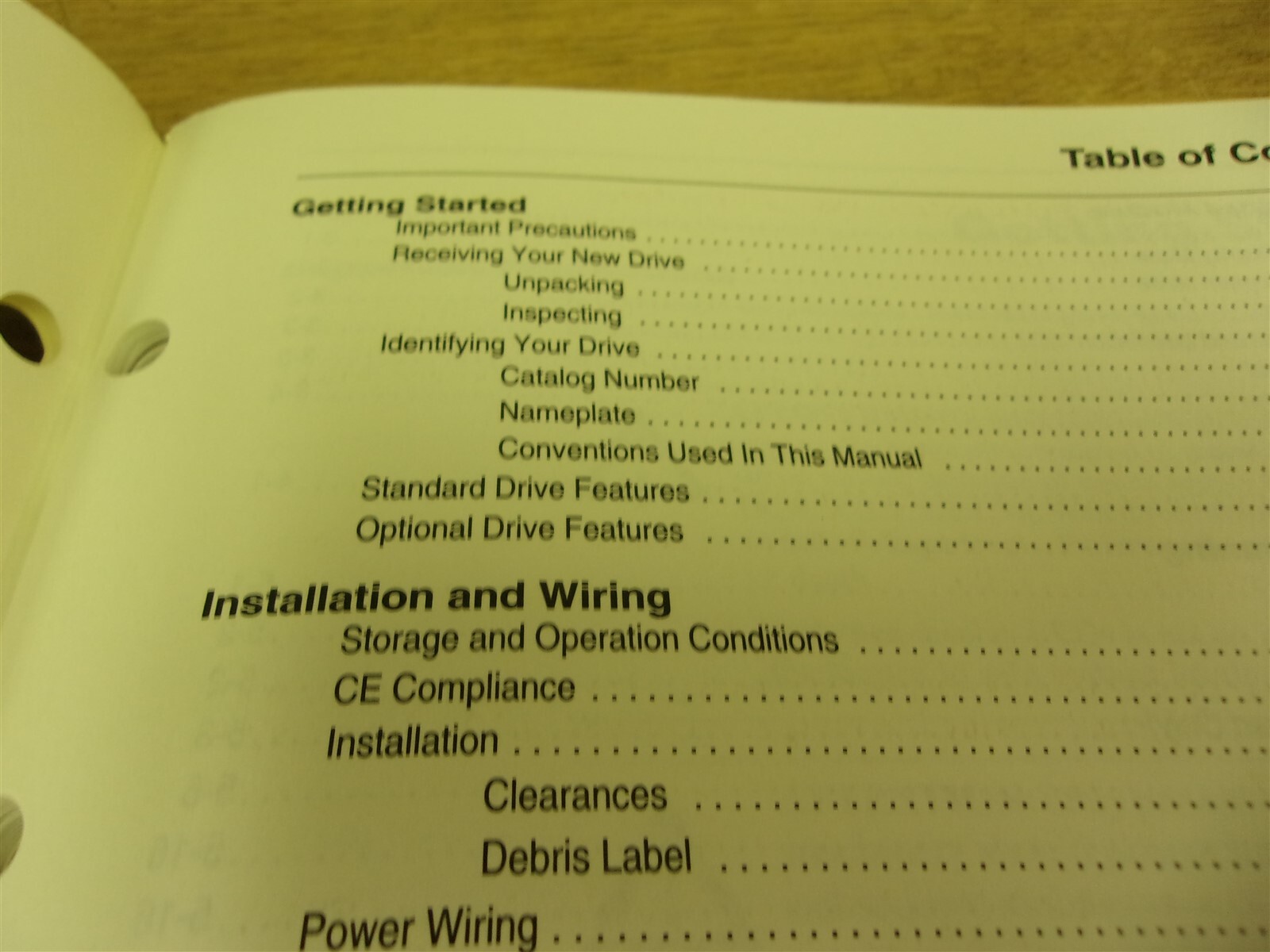 Allen Bradley 160SSC Variable Speed Drive User Manual Series C “H”
