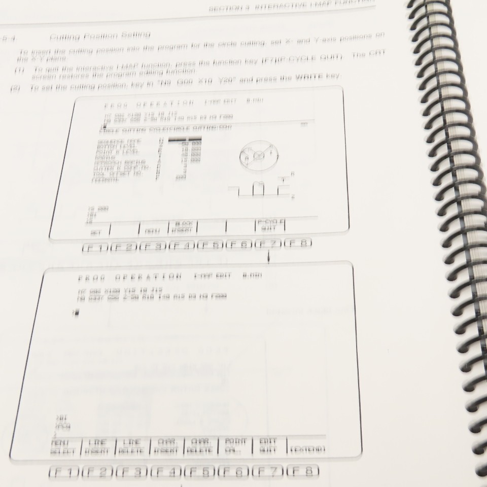 Okuma OSP7000M OSP700M 3837-E Edit Function Manual 1st Edition