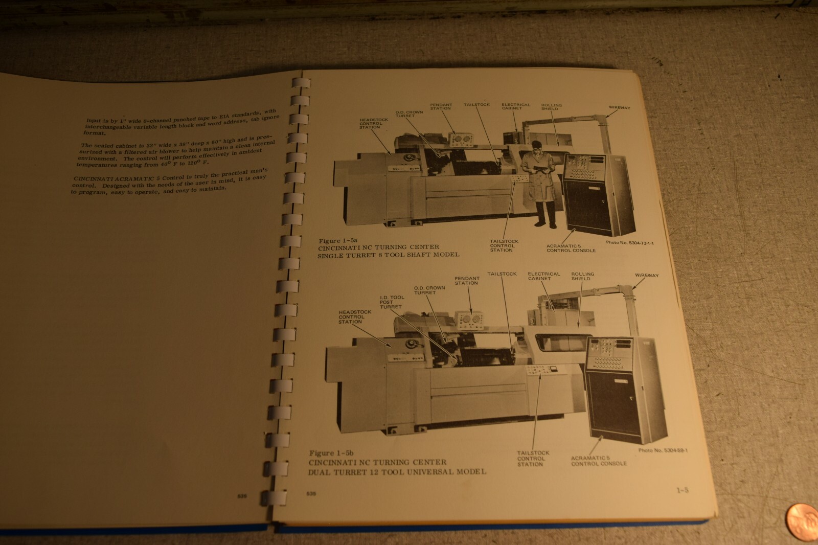 Cincinnati Milacron Programming Manual for Turning Centers with Acramatic 5