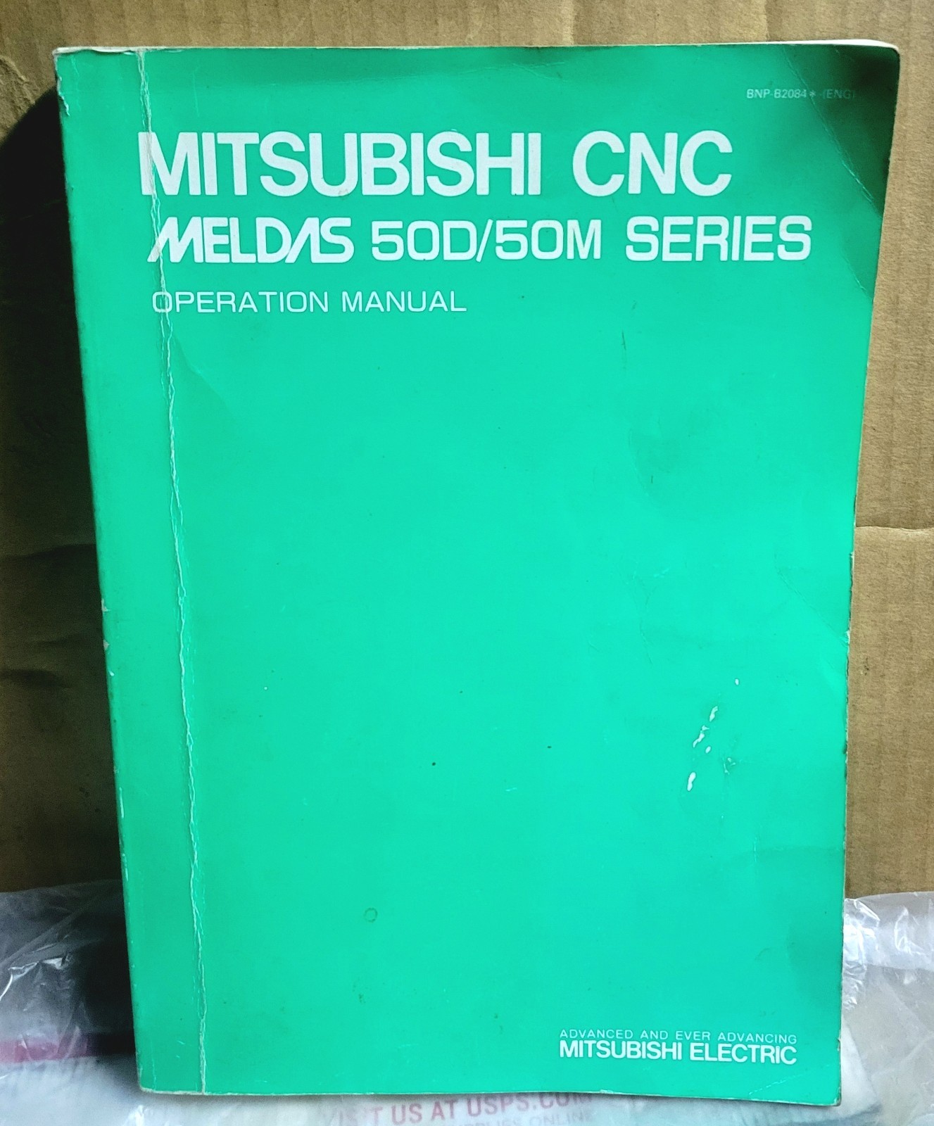 MITSUBISHI CNC Meldas 500/50M Series Operation Manual