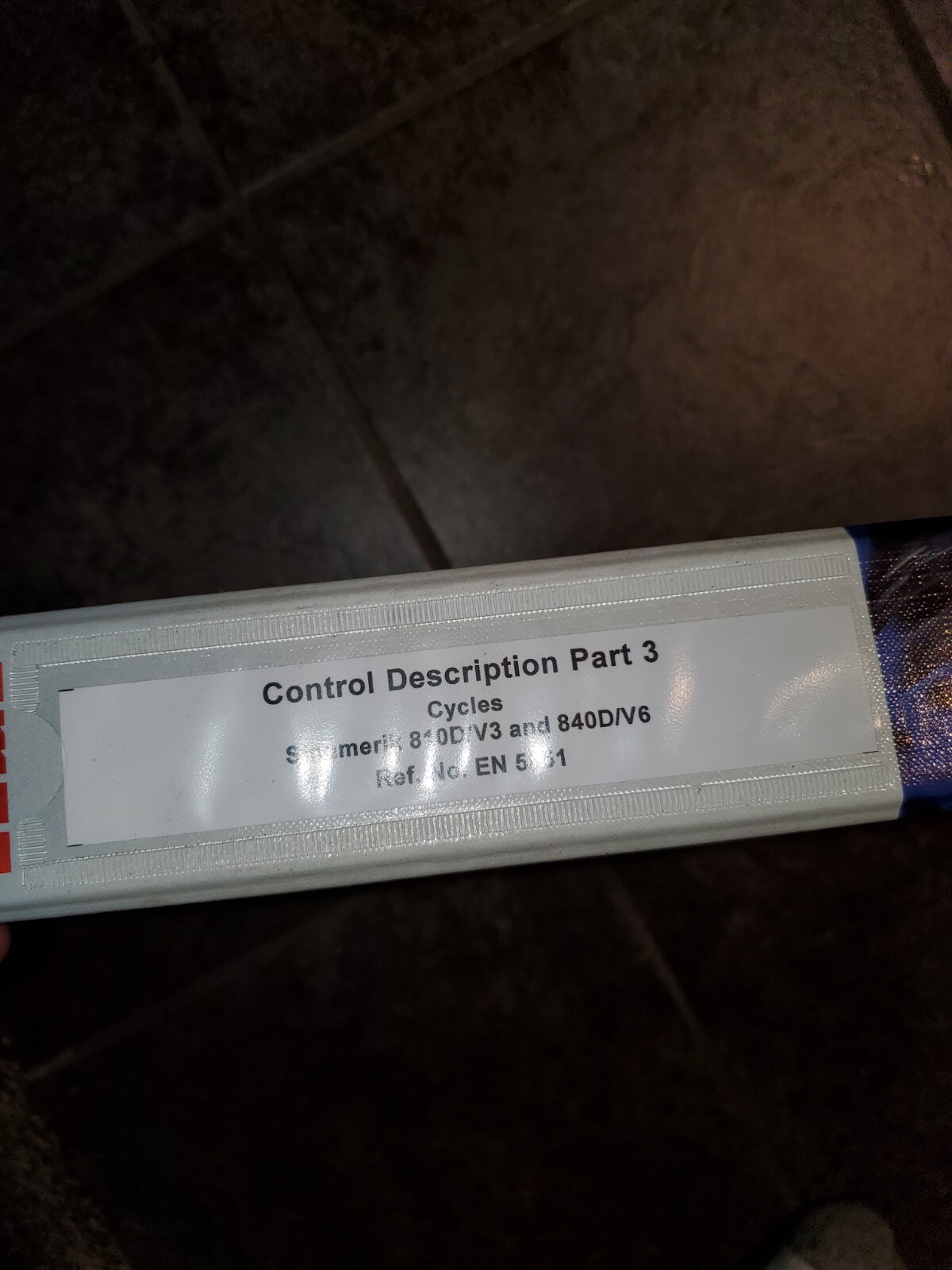 Emco/Siemens Machine Manual