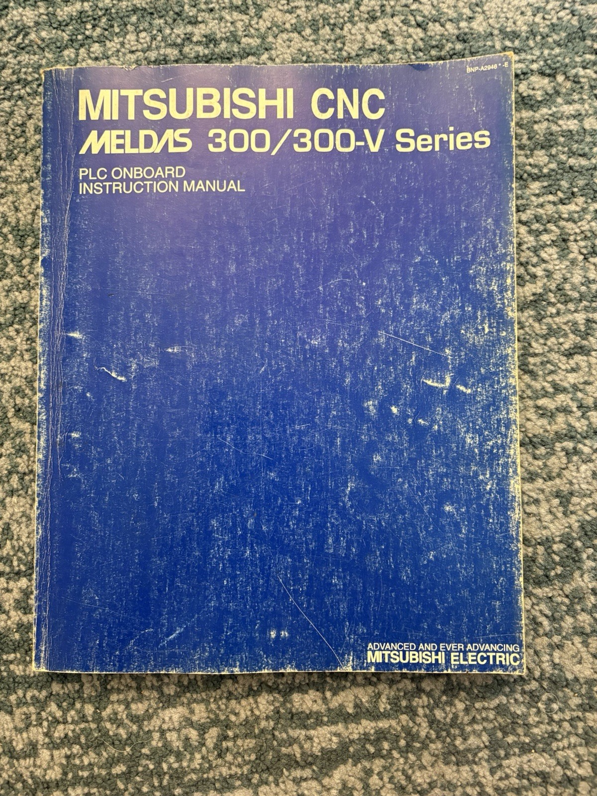 Mitsubishi CNC MELDAS 300/300-V PLC Onboard Instruction Manual 1990